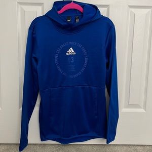Men’s Adidas Mock Neck Hoodie - Size Small